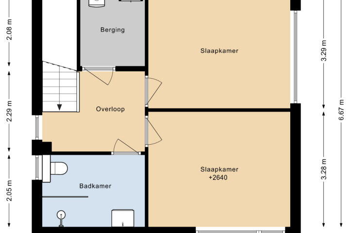 Plattegrond – Anemoon 6, Heerlen
