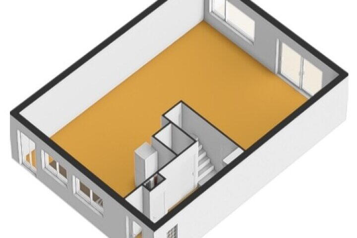 Plattegrond – Anjerhof 4, Almere