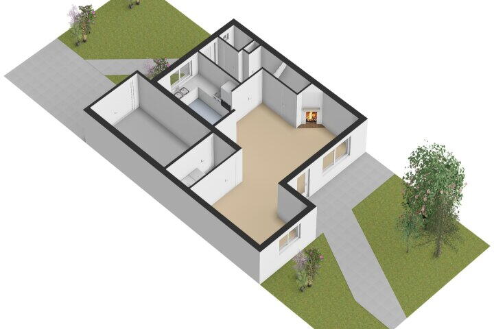 Plattegrond – Anna Blamanlaan 10, Vlissingen