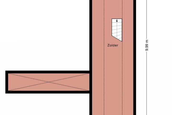 Plattegrond – Anna Charlottelaan 23, Oranjewoud