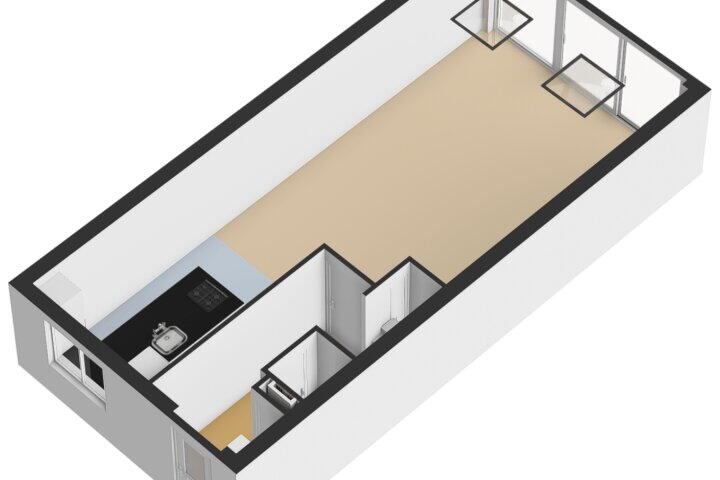 Plattegrond – Anna van Bossetuin 11, Heerhugowaard