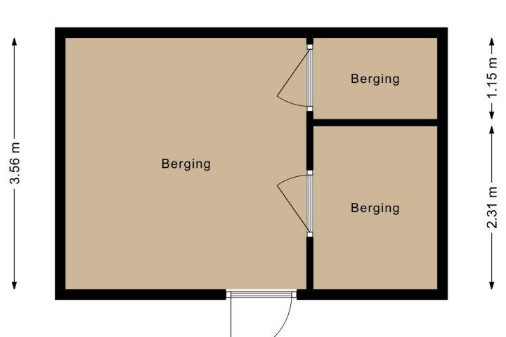 Plattegrond – Anna van Bossetuin 11, Heerhugowaard