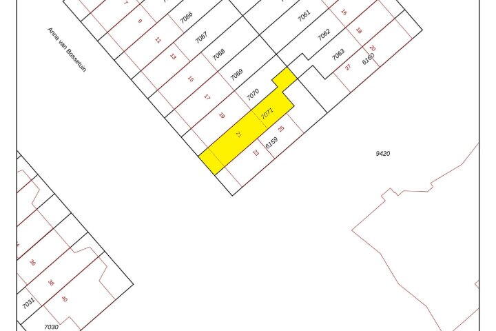 Plan – Anna van Bossetuin 21, Heerhugowaard