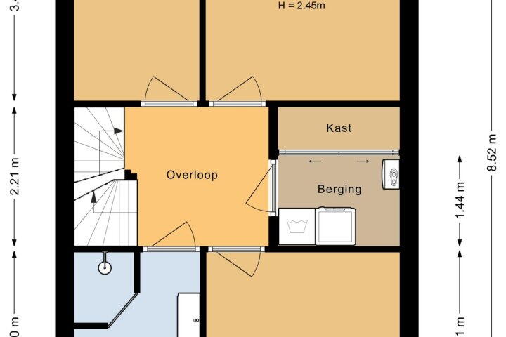 Plan – Anna van Bossetuin 21, Heerhugowaard