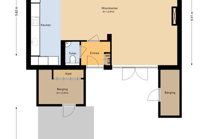 Plattegrond – Annie van Hattemtuin 3, Heerhugowaard