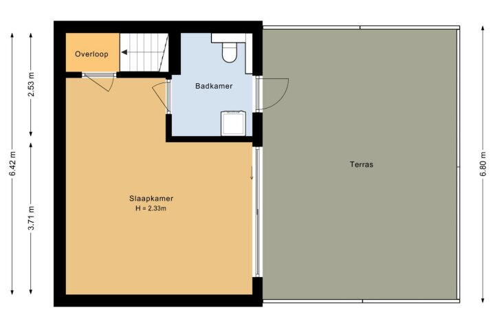 Plattegrond – Annie van Hattemtuin 3, Heerhugowaard