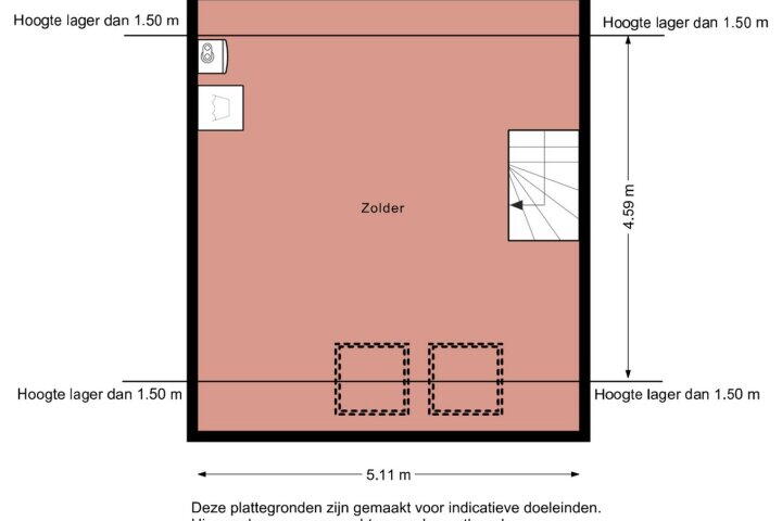 Plattegrond – Annie Zernikeweg 6, Heerenveen