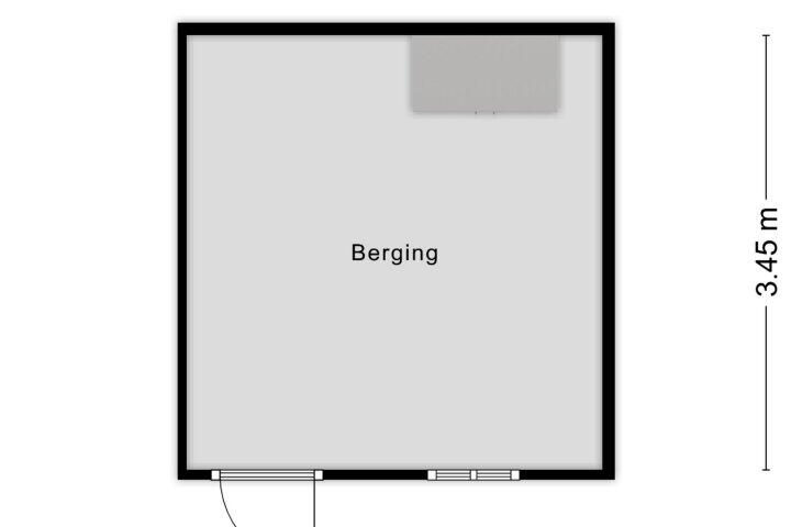 Plattegrond – Anthonie van Dijckstraat 11, Roosendaal