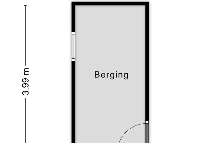 Plattegrond – Anthony Fokkerlaan 14 II, Haarlem