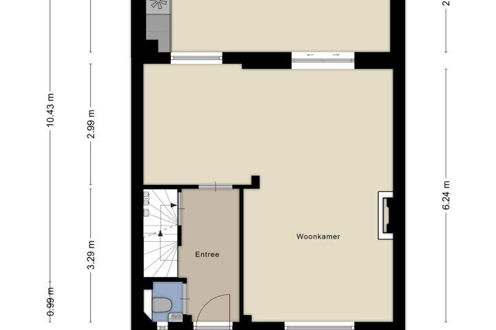 Plattegrond – Antiloopstraat 27, Nijmegen