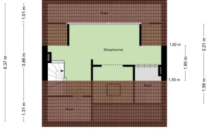 Plattegrond – Antiloopstraat 27, Nijmegen