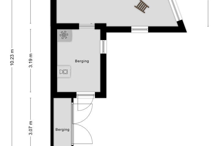Plattegrond – Antoniusstraat 11, Wijchen