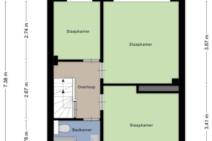 Plattegrond – Anton Mauvelaan 14, Nederhorst den Berg