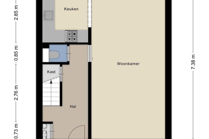 Plattegrond – Anton Mauvelaan 14, Nederhorst den Berg