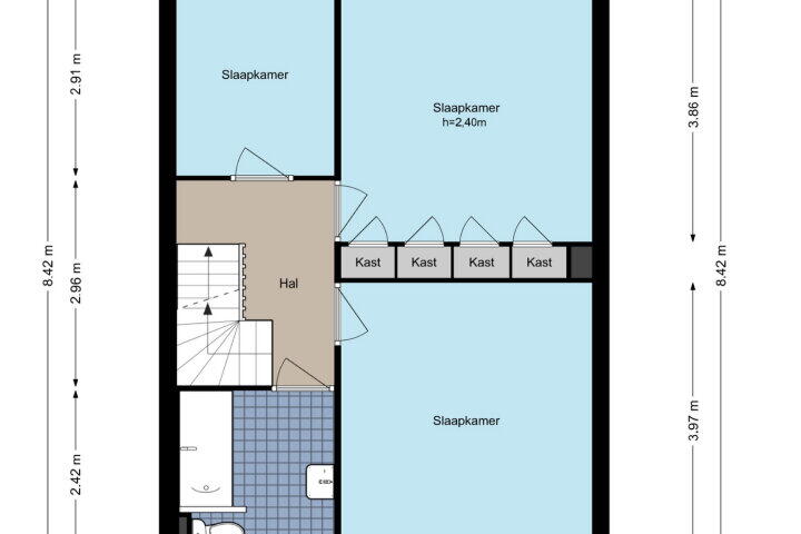 Plattegrond – Antoon Coolenlaan 25, Uithoorn