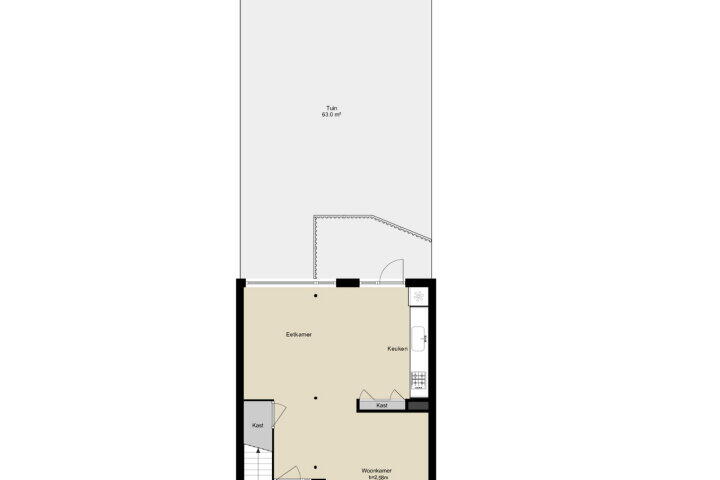 Plattegrond – Antoon Coolenlaan 25, Uithoorn
