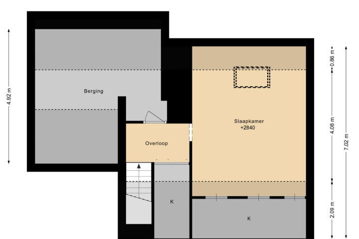 Plattegrond – Antoon Hubbenstraat 29, Kerkrade