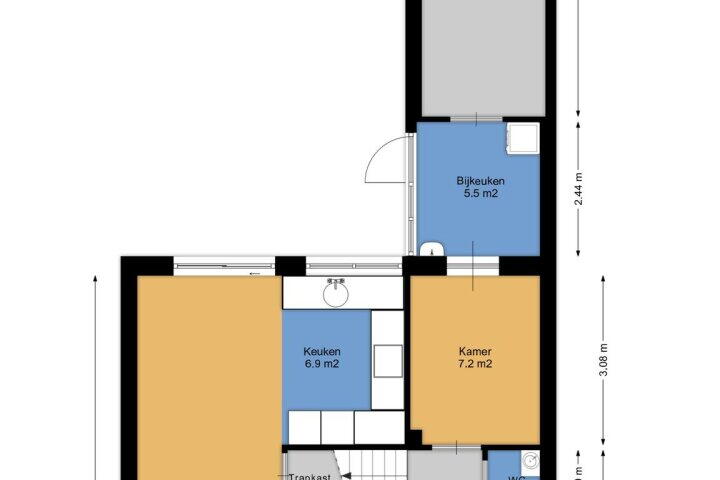 Plattegrond – Antwerpenstraat 46, Hengelo