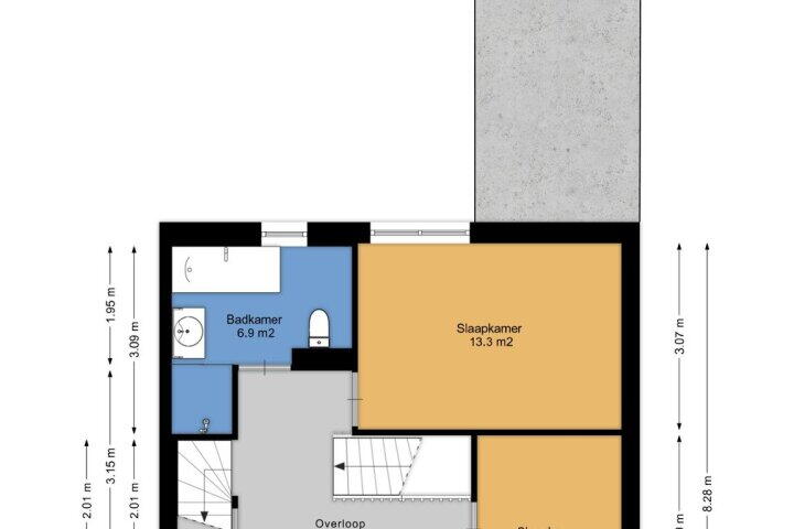 Plattegrond – Antwerpenstraat 46, Hengelo