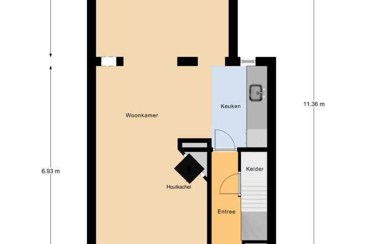 Plattegrond – Apeldoornstraat 27, Heerlen