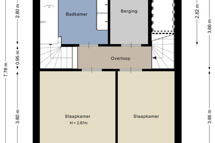 Plan – Appelweg 16 B, Amersfoort