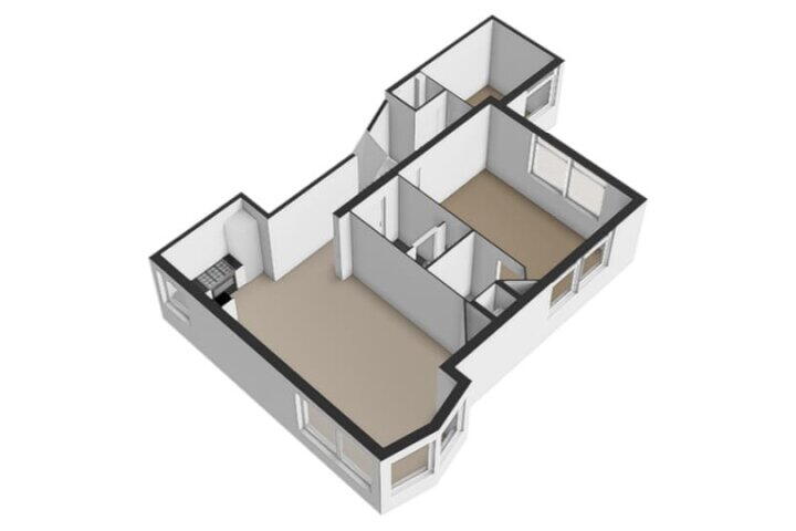 Plattegrond – Archimedesweg 64 1, Amsterdam