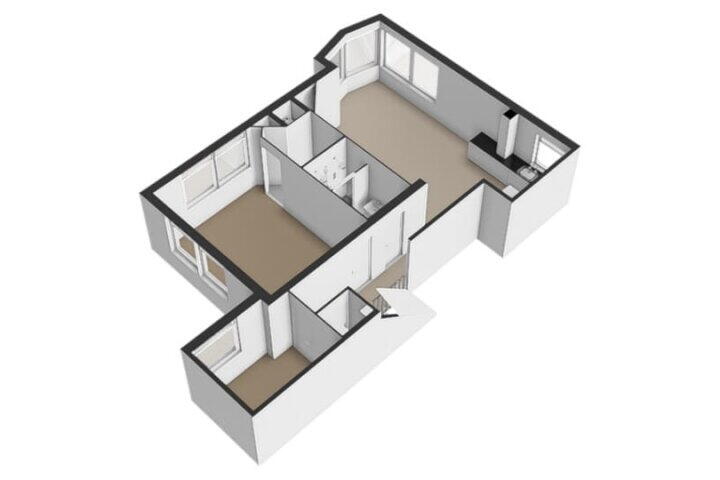 Plattegrond – Archimedesweg 64 1, Amsterdam