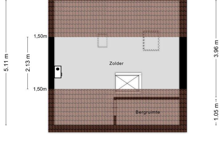 Plattegrond – Are 7, Beuningen (GE)