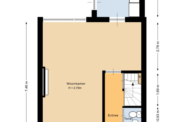 Plattegrond – Arendstraat 42, Wijchen