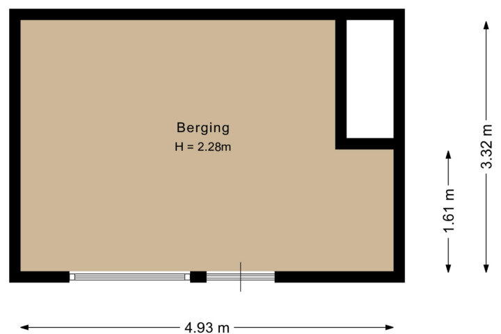 Plattegrond – Arendstraat 42, Wijchen