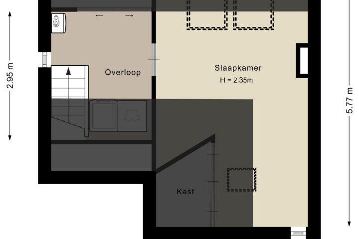 Plattegrond – Arnhemseweg-Zuid 296, Amersfoort