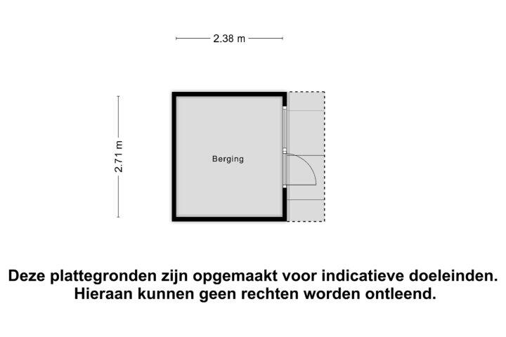 Plattegrond – Asserstraat 18, Gieten