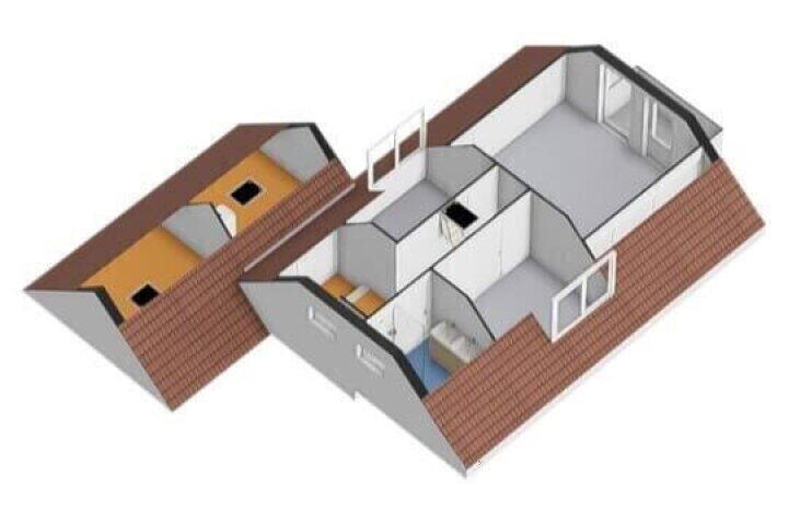 Plattegrond – Asserstraat 21, Norg