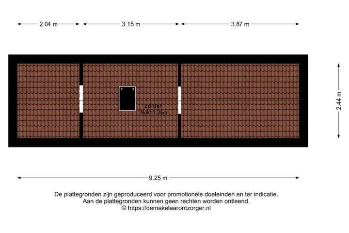 Plattegrond – Asserstraat 21, Norg