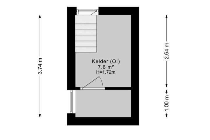 Plattegrond – Asserstraat 21, Norg