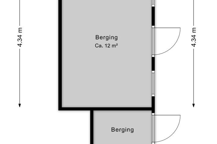 Plattegrond – Asserstraat 29, Beilen