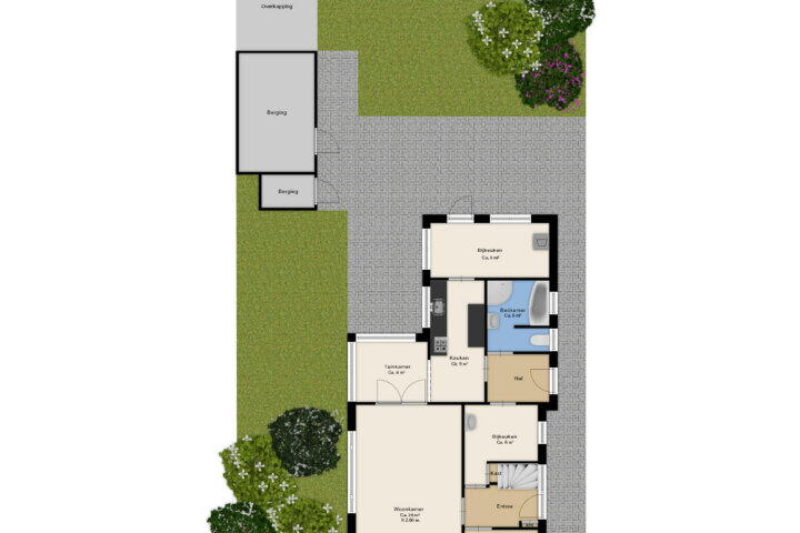 Plattegrond – Asserstraat 29, Beilen