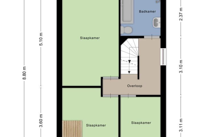 Plattegrond – Atalanta 93, Zeewolde