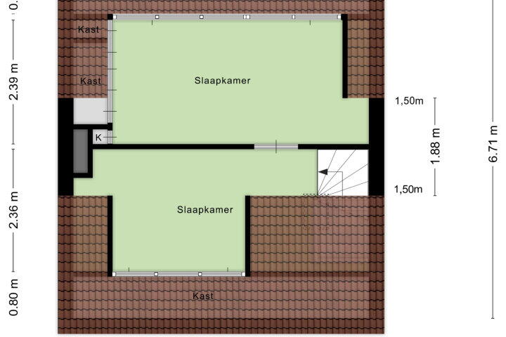 Plan – Azalealaan 39, Boskoop