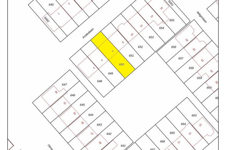 Plattegrond – Azalealaan 6, Heerhugowaard