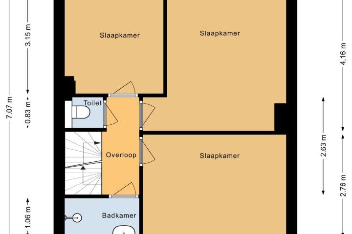 Plattegrond – Azalealaan 6, Heerhugowaard