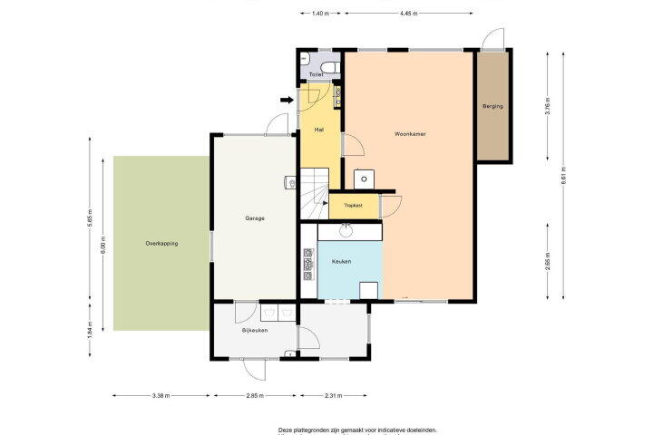 Plattegrond – Baalder 30, Heerenveen