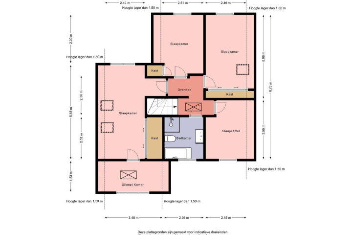 Plattegrond – Baalder 30, Heerenveen