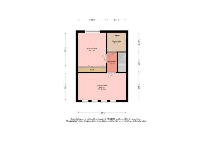 Plattegrond – Baarssingel 4, Den Haag