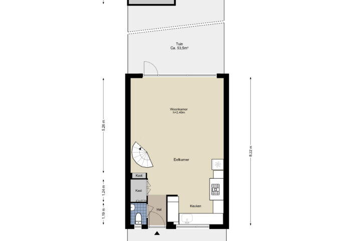 Plattegrond – Bakboord 10, Amstelveen