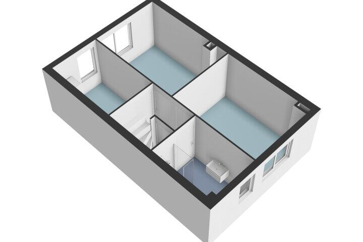 Plattegrond – Bakboord 10, Amstelveen