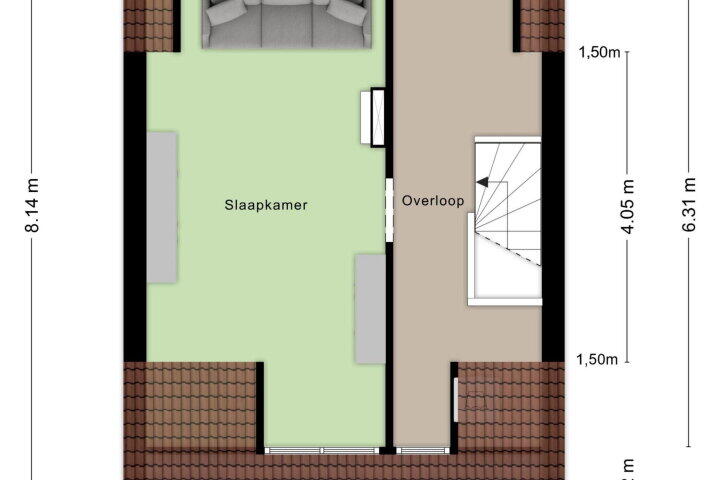Plattegrond – Bakboord 56, Amstelveen