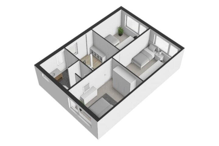Plattegrond – Bakkersweg 43, Maarn