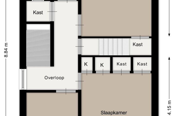 Plattegrond – Barend Lemansstraat 9, Vriezenveen