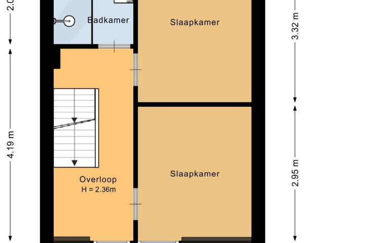 Plattegrond – Barend Schuurmanstraat 30, Meppel